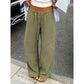 👖 LIMITED-TIME 50% OFF! ✨ Women's Casual Wide-Leg Drawstring Pants – Fluid Drape, Easy Waist, Versatile 🌿