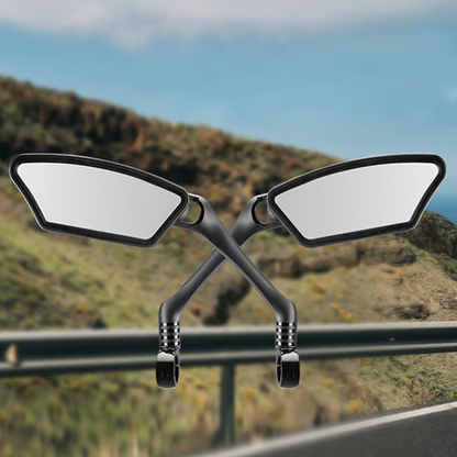 🚲 LIMITED-TIME 50% OFF! ✨ 360° Rotatable Bicycle Rearview Mirror – Shock-Absorbing Arm, Weather-Resistant, Universal Mount 🛡️