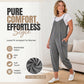 Women's Spaghetti Strap Overalls Jumpsuit