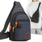 🎒 LIMITED-TIME 50% OFF! ✨ Waterproof Multi-pocket Crossbody Sling Bag – Organized Storage, Adjustable Strap, Headphone Jack 🌧️