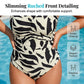 👙 LIMITED-TIME 50% OFF! ✨ Women's Printed One Piece Swimsuit – Ruched Front, Tropical Print, Adjustable Straps 🌺