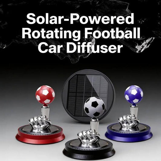 🚗 LIMITED-TIME 50% OFF! ✨ Solar-Powered Rotating Car Aroma Diffuser – Auto Spin, Plant Extracts, Compact Design 🌿