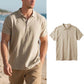 👔 2026 Sale — Over 75,000 Sold!🔥Men's Linen Casual Breathable Short Sleeve Collared Shirt