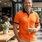 👔 LIMITED-TIME 50% OFF! ✨ Men's Contrast Trim Short Sleeve Collared Shirt – Refined Collar, Modern Accents, Versatile Style 🔷