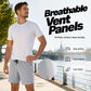 🩳 LIMITED-TIME 50% OFF! ✨ Men's Quick Dry Sports Shorts with Zipper Pockets – Breathable, Stretch, Zip Pocket 🏃