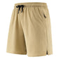 🩳 LIMITED-TIME 50% OFF! ✨ Men's Quick Dry Sports Shorts with Zipper Pockets – Breathable, Stretch, Zip Pocket 🏃