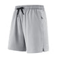 🩳 LIMITED-TIME 50% OFF! ✨ Men's Quick Dry Sports Shorts with Zipper Pockets – Breathable, Stretch, Zip Pocket 🏃