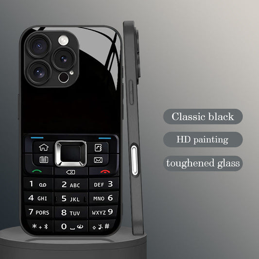 📱 LIMITED-TIME 50% OFF! ✨ Retro Keypad Phone Case – Glossy Glass Finish, Tactile Feel, Slim Protection 🎮