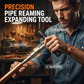 🔧 LIMITED-TIME 50% OFF! ✨ Multi-Function Pipe Reaming & Expanding Tool – Hardened Alloy, Stepped Shaft, Ergonomic Grip 🛠️