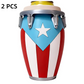 🥁 LIMITED-TIME 50% OFF! ✨ Cultural Heritage Conga Can Insulator & Holder – Unique Design, Durable PLA, Snug 12oz Fit 🎶