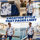 🏝️ LIMITED-TIME 50% OFF! ✨ Men's Printed Shirt & Shorts 2-Piece Set