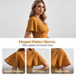 👗 LIMITED-TIME 50% OFF! ✨ Women's V-Neck Polka Dot Maxi Dress – Flutter Sleeves, Form-Fitting, Breathable 🎀