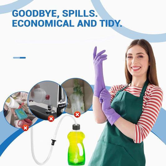 🧴 LIMITED-TIME 50% OFF! ✨ Sink Soap Dispenser Extension Tube Kit – Connects to Bulk Containers, Smooth Pump, Universal Fit 🚰