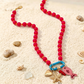 🎉 2026 Sale — Over 46,000 Sold! 📿 Vibrant Boho Coastal Beaded Necklace – Fish & Starfish Charms 🌊