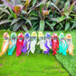 12PCS Artificial Feathered Birds with Clips