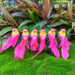 12PCS Artificial Feathered Birds with Clips