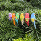 12PCS Artificial Feathered Birds with Clips