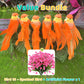 12PCS Artificial Feathered Birds with Clips