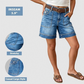 👖 2026 Sale — Over 86,000 Sold!🔥 Women's Mid-Rise Bermuda Denim Shorts – Stretchy Comfort 💫