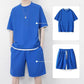 👕 LIMITED-TIME 50% OFF! ✨ Men's Waffle Knit T-Shirt & Shorts Set – Cooling Fabric, Relaxed Fit 🌿