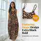 🐆 2026 Sale — Over 41,000 Sold!✨ Women's Leopard Print Maxi Dress