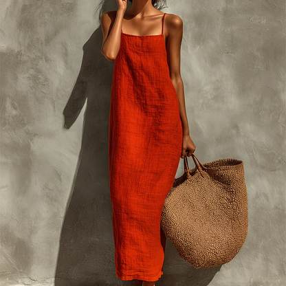 👗 LIMITED-TIME 50% OFF! ✨ Women's Casual Solid Color Slip Dress