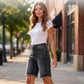 🥳2026 HOT SALE🥳💞50K+ SOLD!✨ 💝  Women’s Casual High Waisted Fringed Denim Shorts