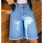 🥳2026 HOT SALE🥳💞50K+ SOLD!✨ 💝  Women’s Casual High Waisted Fringed Denim Shorts