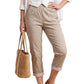 👖 2026 Sale — Over 23,000 Sold!🔥 Women Casual Slim Fit Cropped Pants – Flattering Straight Leg ✨