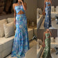 🥳2026 HOT SALE🥳💞50K+ SOLD!✨ 💝  Women's Sexy Printed Cut-Out Dress
