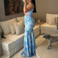 🥳2026 HOT SALE🥳💞50K+ SOLD!✨ 💝  Women's Sexy Printed Cut-Out Dress