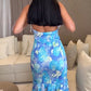 🥳2026 HOT SALE🥳💞50K+ SOLD!✨ 💝  Women's Sexy Printed Cut-Out Dress
