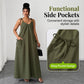 🥳2026 HOT SALE🥳💞50K+ SOLD!✨ 💝 Elegant Maxi Dress –Adjustable Straps, Side Pockets 🌸