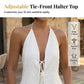 🎉 2026 Sale — Over 114,000 Sold! ☀️ Sexy Backless Halter Top & Shorts Set – Versatile Resort Co-ord 🥂
