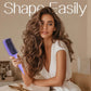💇‍♀️ LIMITED-TIME 50% OFF! ✨ Ventilated Detangling Brush for Curly Hair – Curl-Defining Edge, Dual Bristles, Ergonomic 💫