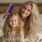 💇‍♀️ LIMITED-TIME 50% OFF! ✨ Ventilated Detangling Brush for Curly Hair – Curl-Defining Edge, Dual Bristles, Ergonomic 💫