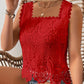 🎉 2026 Sale — Over 50,000 Sold! 💝 Women's Elegant Square Neck Lace Tank Top