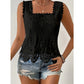 🎉 2026 Sale — Over 50,000 Sold! 💝 Women's Elegant Square Neck Lace Tank Top