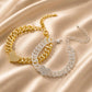 🎉 2026 Sale — Over 50,000 Sold!💞 Sparkly Rhinestone Butterfly Anklet Bracelet