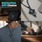 🥳2026 HOT SALE🥳💞50K+ SOLD!✨ 💝  Statement Cross Pendant – Crown of Thorns, Blue Stone Inlay, Vintage Edge 🖤