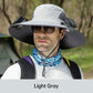 🧢 LIMITED-TIME 50% OFF! ✨ Men's Sunscreen Fisherman Hat with 2 Detachable Solar Fans – UPF 50+, Solar & USB Charging ☀️