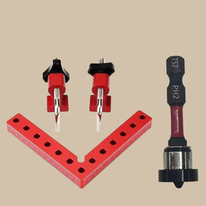 🔧 LIMITED-TIME 50% OFF! ✨ Aluminum Alloy Right Angle Clamps – Zero-Shift 90° Locking, Ergonomic Knobs, Pro-Grade 🛠️