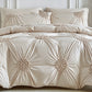🎉 2026 Sale — Over 35,000 Sold! 💞 Elegant Pinch Pleat Duvet Cover Set