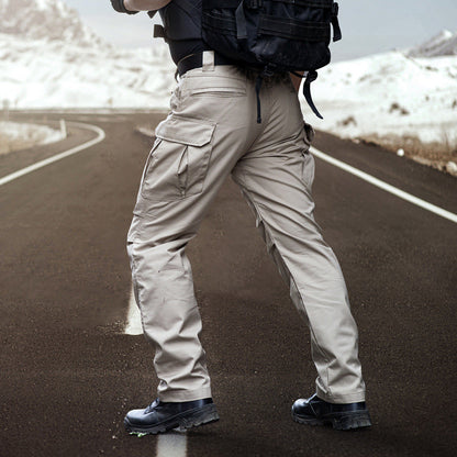 🎉 2026 Sale — Over 31,000 Sold! 🧥 Men's Waterproof Slim Fit Cargo Trousers – Utility Pockets 🌧️