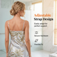 🎉 2026 Sale — Over 47,000 Sold! 💤 Women's Sleeveless Sleep Slip Dress – Silky Cowl Neckline 🌸