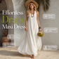 🎉 2026 Sale — Over 45,000 Sold! 👗 Women's Off-Shoulder Draped Maxi Dress – Elegant Summer Style 🌸