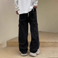 🎉 2026 Sale — Over 38,000 Sold! 👖 Utility Wide-Leg Cargo Jeans – Large Pockets & Drawstring Waist 🎒