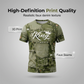 🎉 2026 Sale — Over 33,000 Sold! 👕 Men's Casual Faux Denim Print T-Shirt Shorts Set 🧢