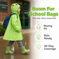 🎉 2026 Sale — Over 23,000 Sold! ☔ Waterproof Kids Rain Poncho with Hood – Backpack-Friendly Design 🐸