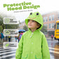🎉 2026 Sale — Over 23,000 Sold! ☔ Waterproof Kids Rain Poncho with Hood – Backpack-Friendly Design 🐸